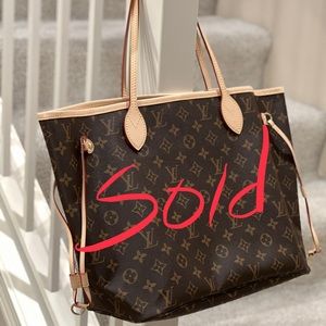 Brand New Louis Vuitton Monogram Neverfull MM